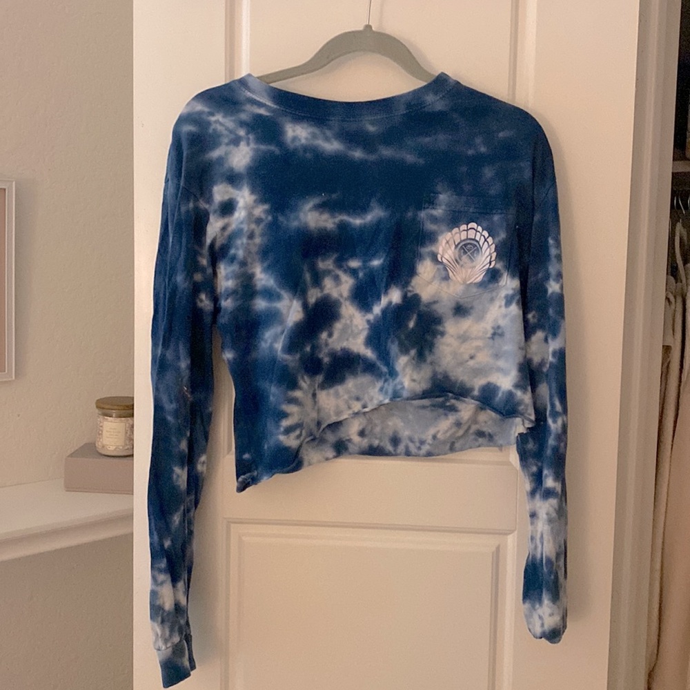 Cropped long sleeve top!